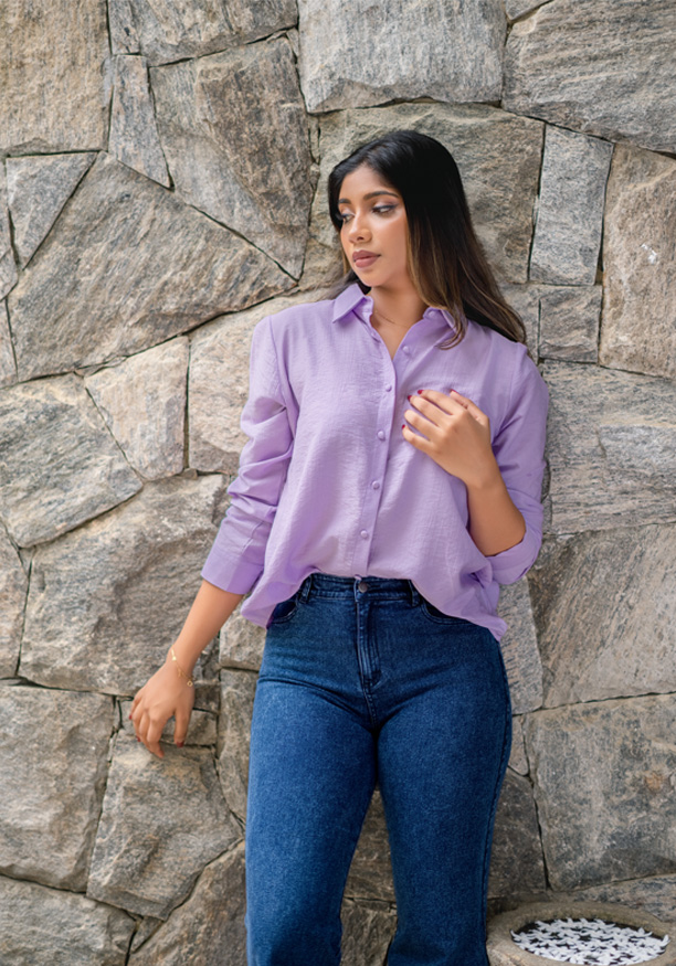 HANNAH PURPLE BLOUSE